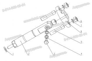 Распылитель DSLA148P022 J3400-1112050 форсунки