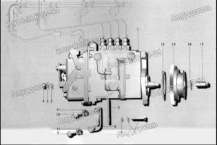 ТНВД 1111010FX03 CA498 FAW 62.5kw 3600r/min