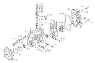 Плунжер BK.YU40D-00-II тнвд YTO