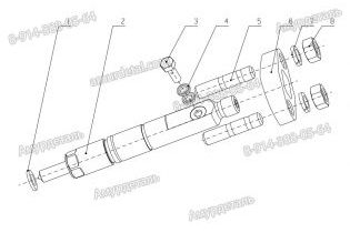 Распылитель D0800-1112150B-005 BYC YC4D120-20（ D1008 )