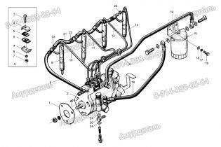 Форсунка A490B-22000 Xinchai A490BPG C490BPG