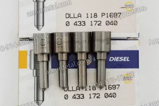 Распылитель DLLA118P1697 0433172040 форсунки 0445120236 0445120125 0986435560 Cummins PC350-7 Bosch